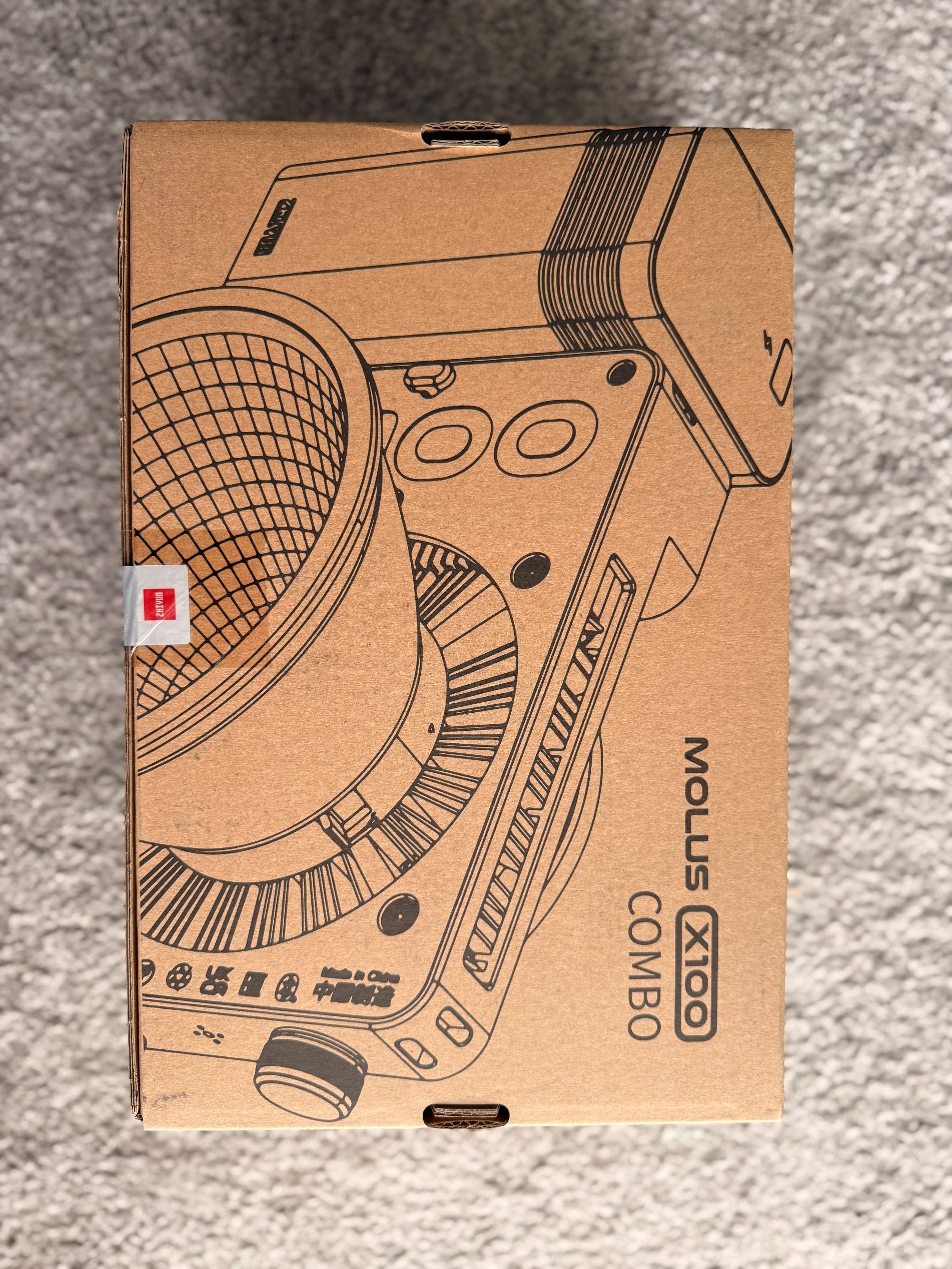 Led Zhiyun Molus X100 Combo Novo Nunca usado
