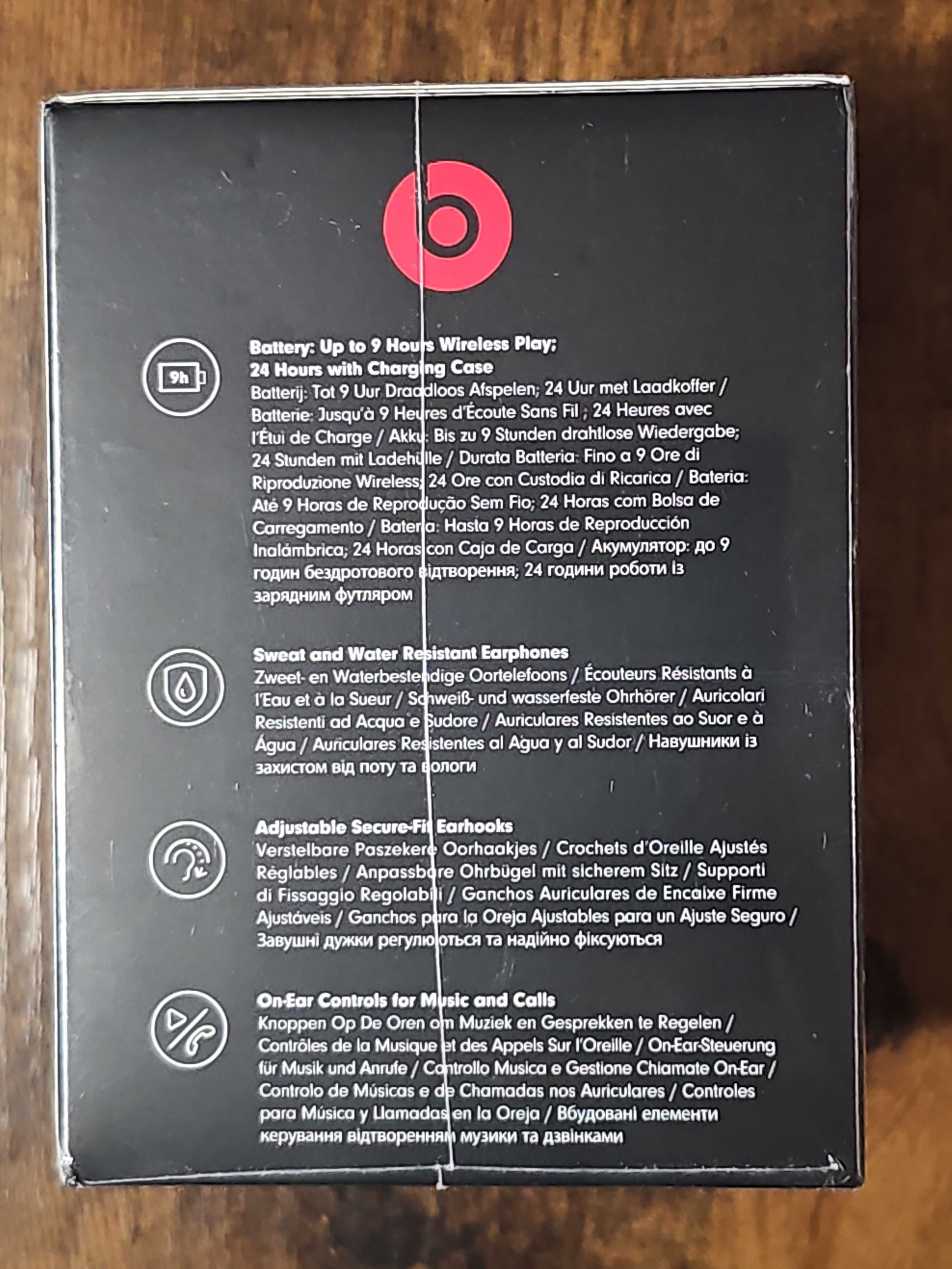 Apple Beats Powerbeats Pro Totally Wireless Earphones Czarne MV6Y2EEA