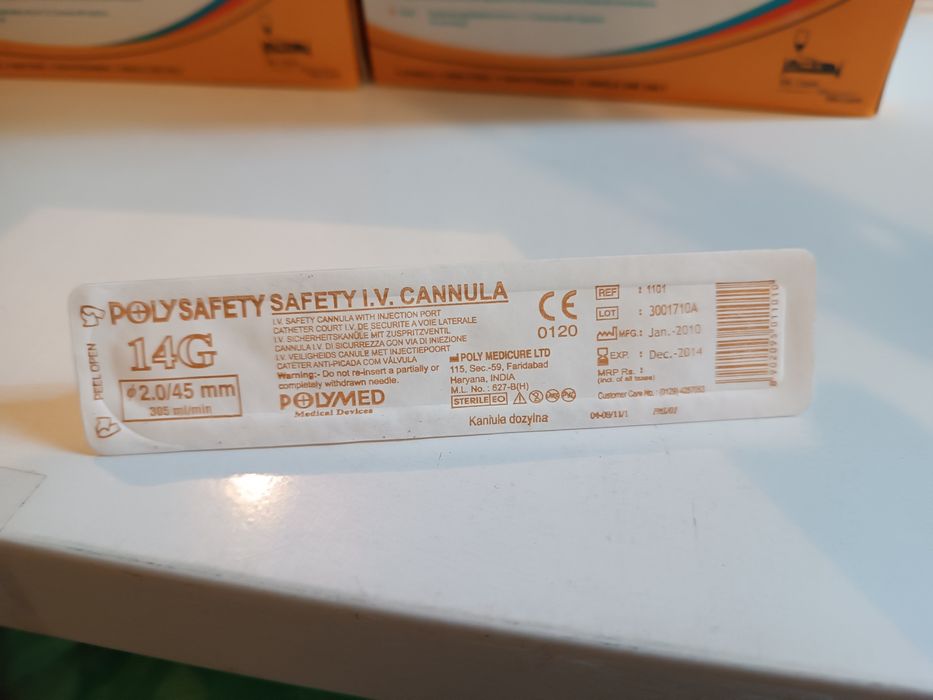 Cannula sześć opakowań po 50 szt