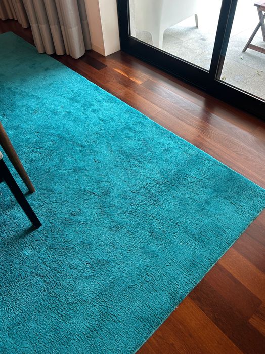 Carpete azul 3x370cm