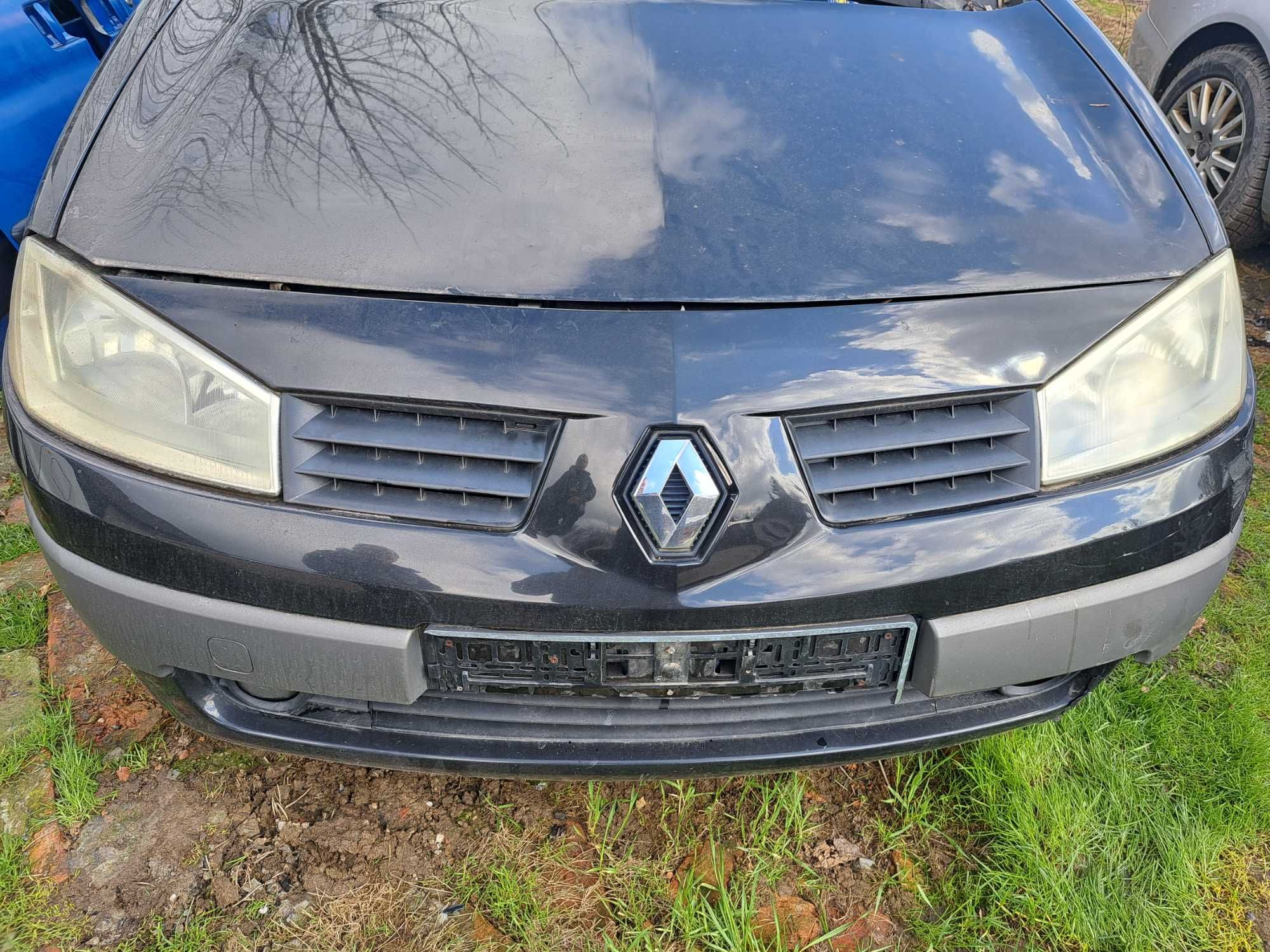 Megane II CC kabrio dach maska zderzak lampa drzwi szyba nv676 błotnik