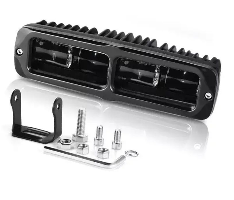 Фара Светодиодная компактная LED Яркая 35w ПТФ СТГ Туманка Балка лінза