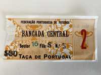 Bilhete Taça Portugal Belenenses x Benfica  18 Março 1973