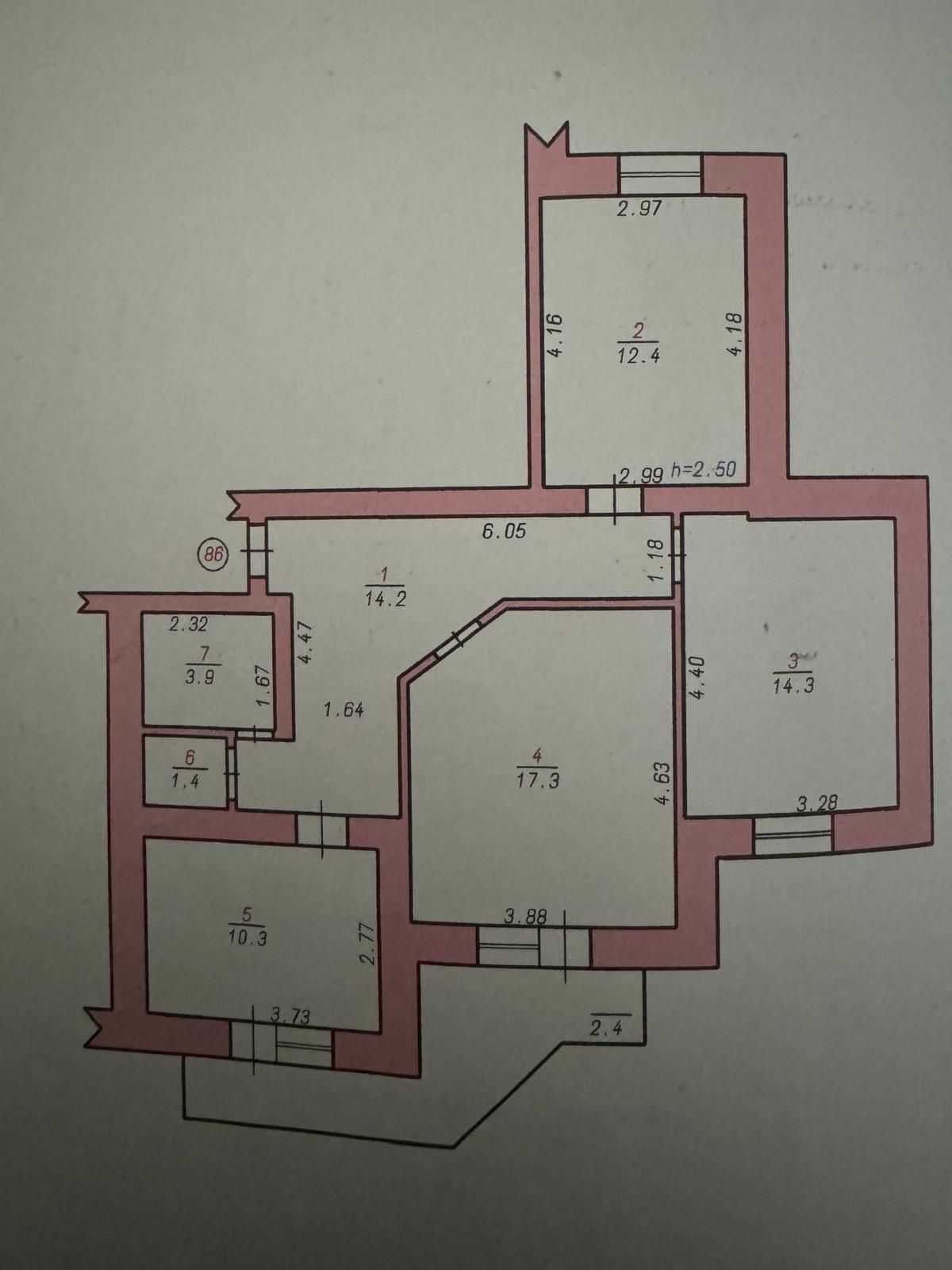 продаж 3к квартира Зарічанська