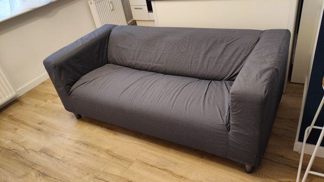 Sofa  Ikea Klippan Kabusa ciemnoszary
