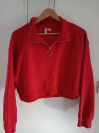 Bluza dziewczęca H&M czerwona rozmiar M