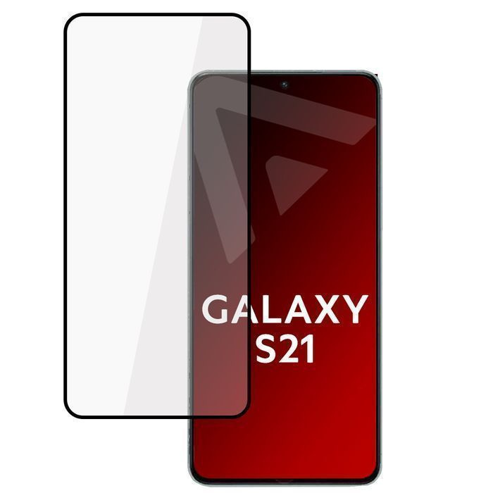 Szkło hartowane do etui case friendly do Samsung Galaxy S21 Czarne