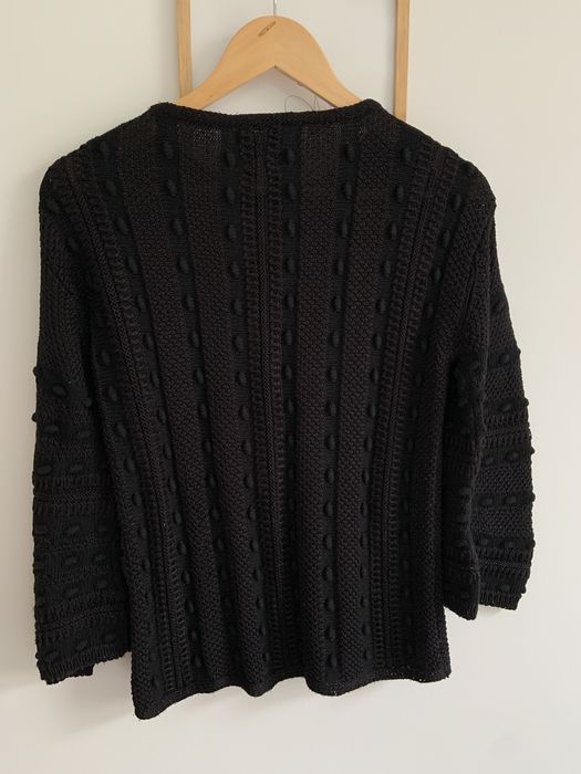 Sweter czarny Massimo Dutti premium rozmiar XS