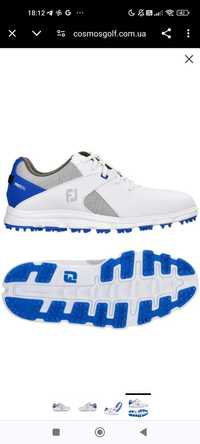 Взуття для гольфу кросівки футзалки footjoy оригінал