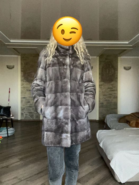 Норкови шуба, розмір с