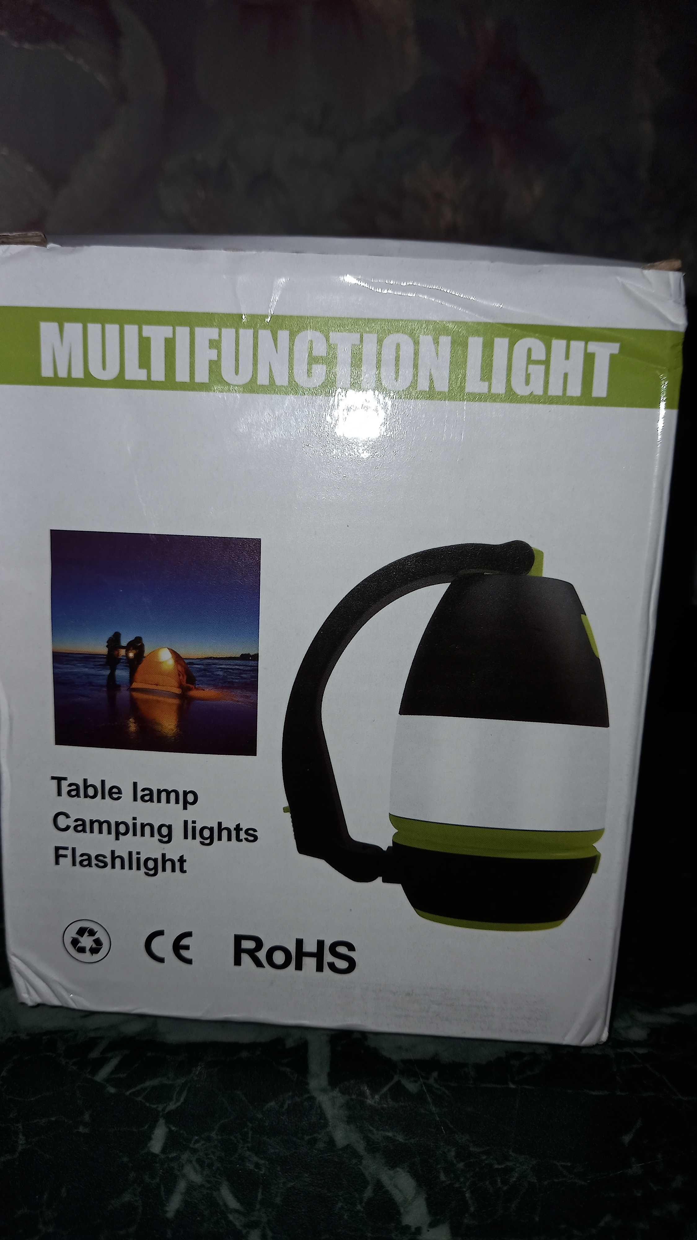 Фонарь лампа ночник настольный Multifunction light новый