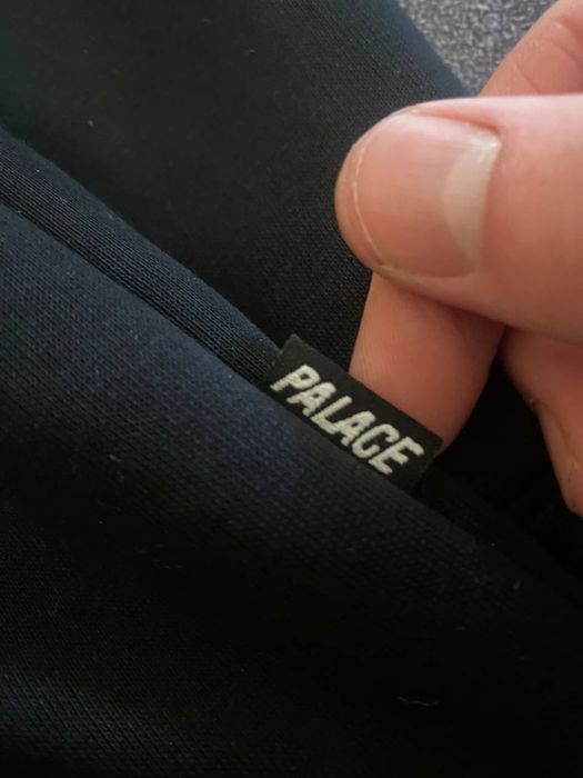 Palace Balaclava Shearing Thermal Hoodie Black