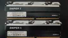 Memória DDR4 8Gx2. GSKILL Sniper X