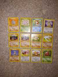 Lote 12 cartas 1ª Edição Pokémon TCG 1999 VINTAGE Holanda