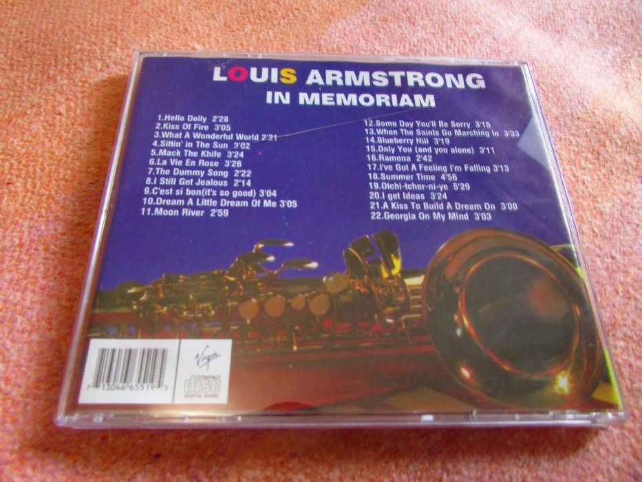 СД-диск Луи Армстронг, Louis Armstrong - In Memoriam.