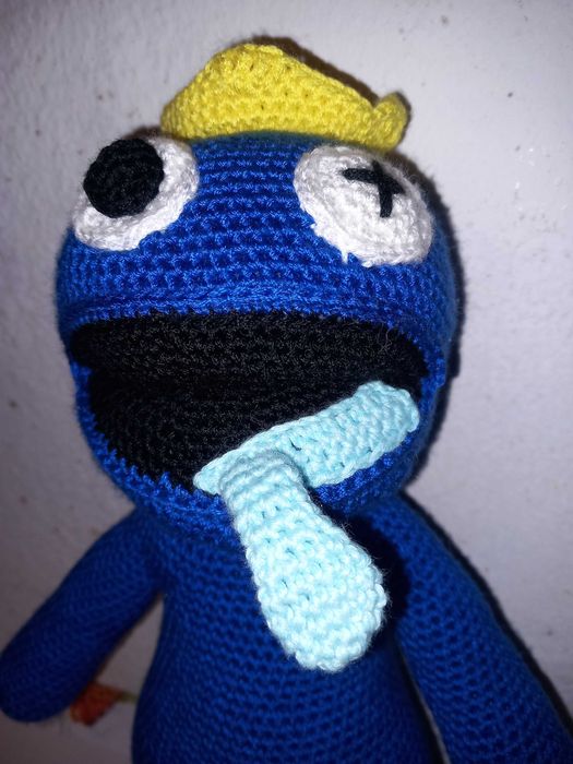 Roblox baboso blue amigurumi