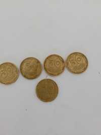 Продам монеты номиналом 50коп, 5коп и 25коп