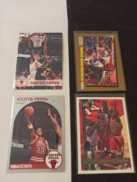Zestaw 4 Kart NBA Scottie Pippen - Chcicago Bulls