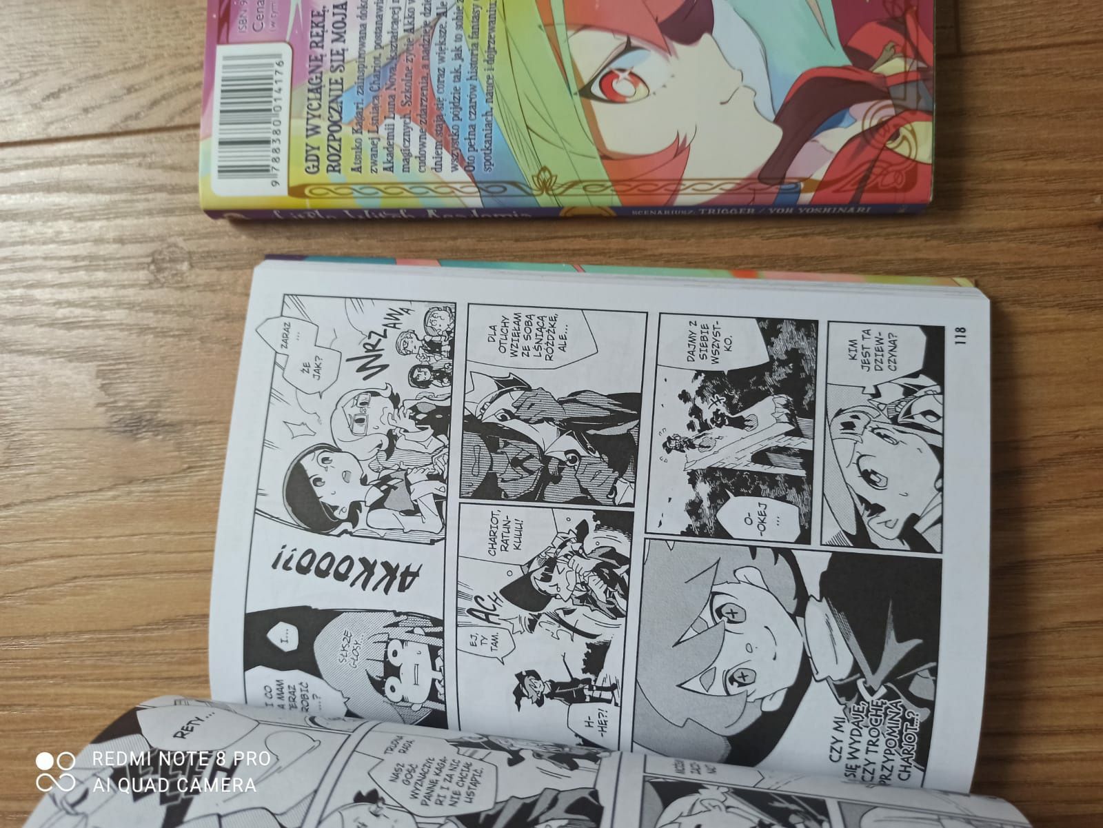 Manga Little Witch Academia 1,2,3