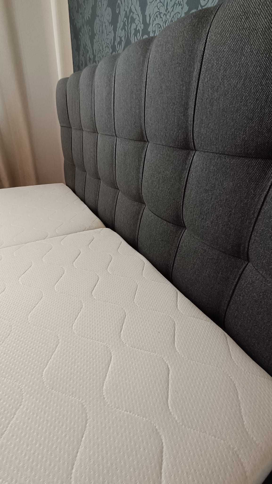 Łóżko tapicerowane 160x200 ze skrzynią - rezerwacja do 11.05