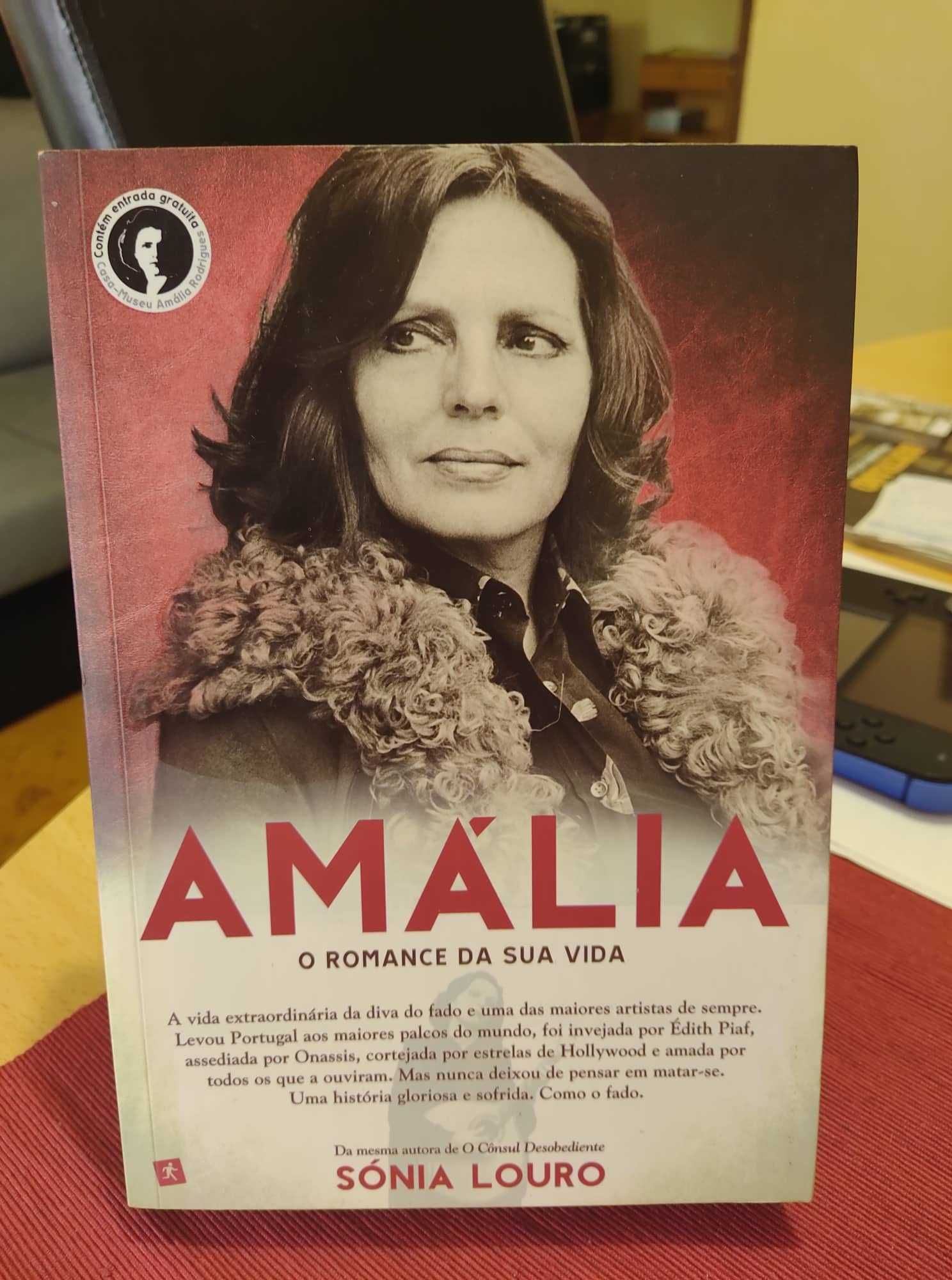 Livro "Amália- o romance da sua vida"