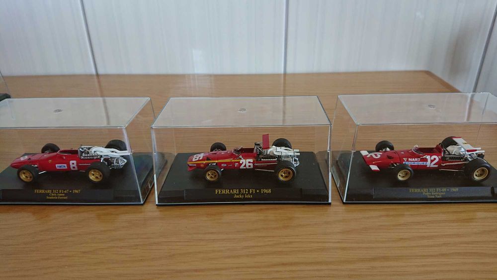 Ferrari Formula 1 (escala 1/43) - 1960 a 1979