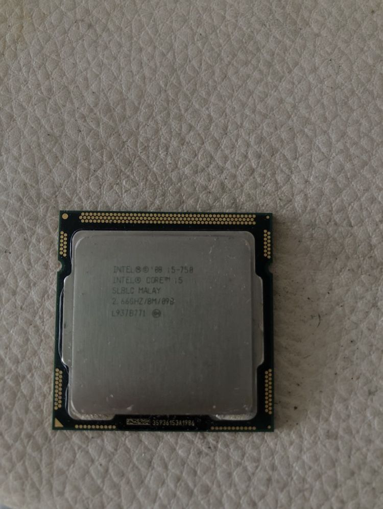 Vendo CPU Intel i5 750 2.66GHZ (Overclock até 3.1)