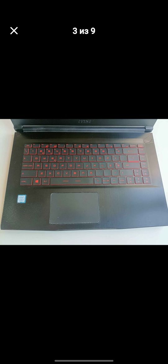 Portátil Gamer MSI gf65 thin 9sexr