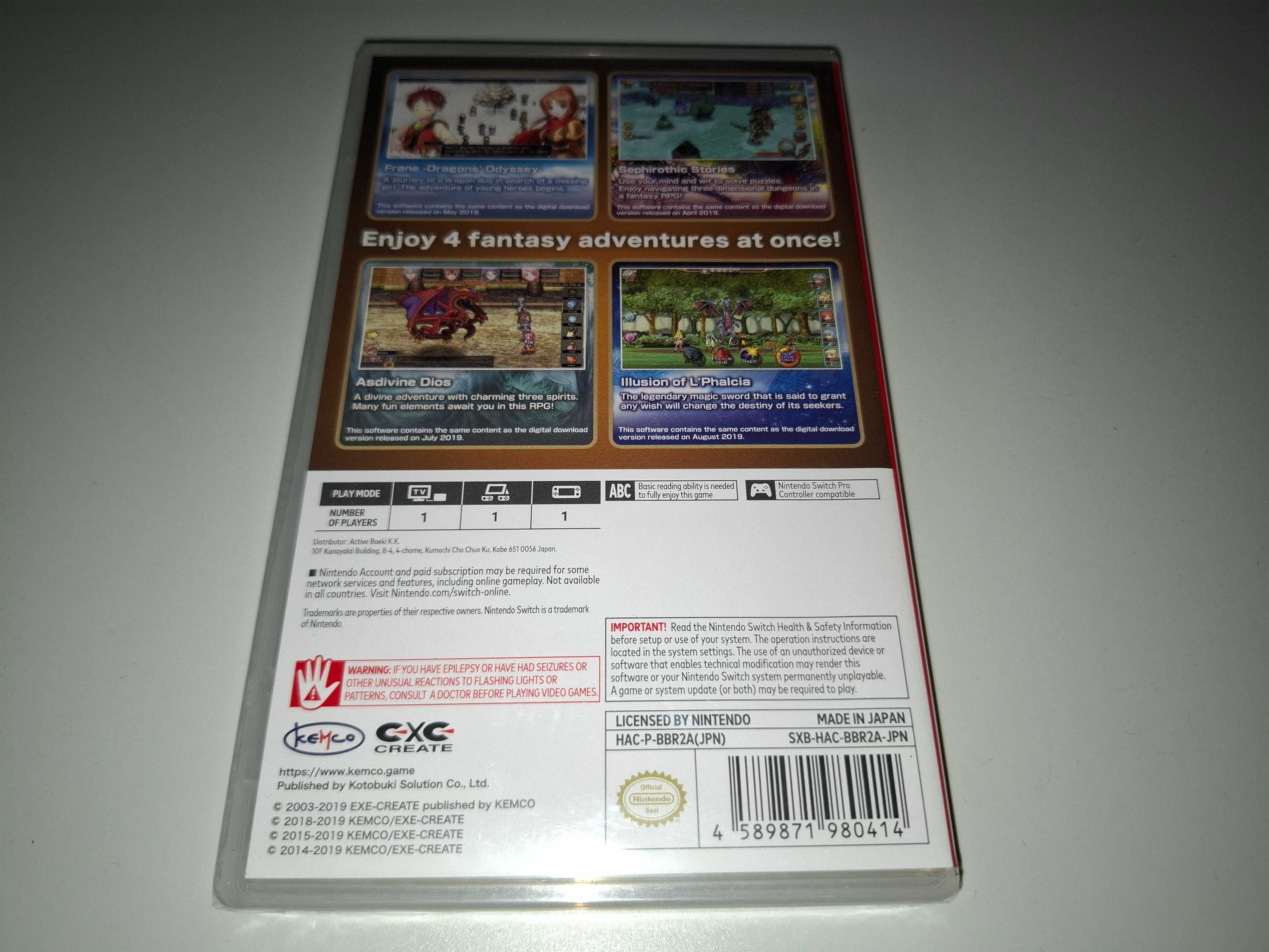 Kemco RPG Selection vol. 3 [Nowa] Nintendo Switch