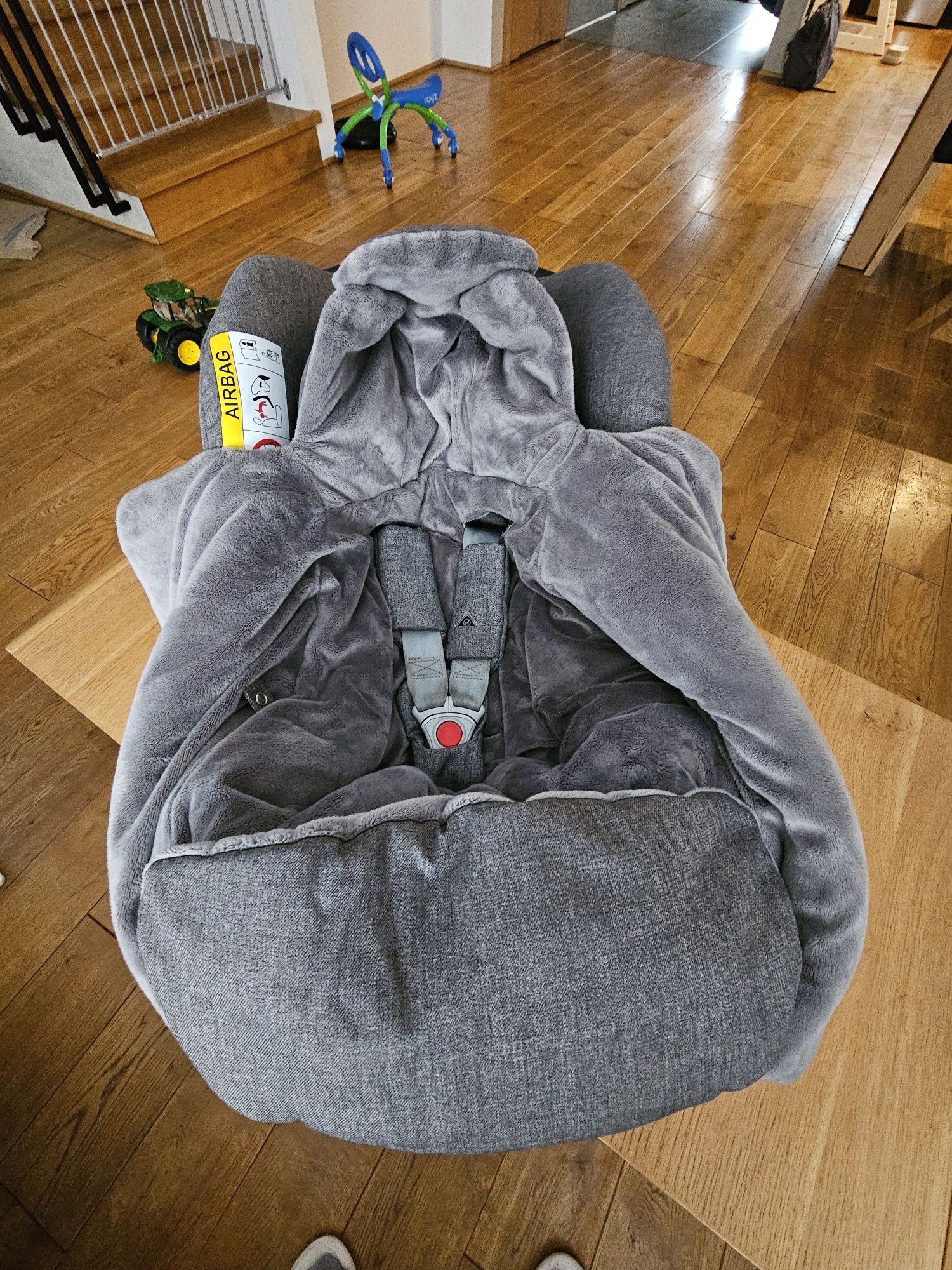 Cybex Śpiworek Do Fotelika Cloud Z I-size manhattan grey stan idealny