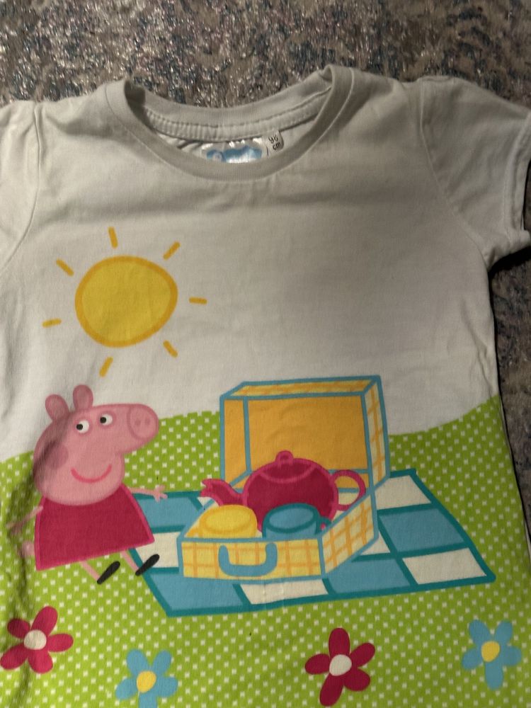 Koszulka t-shirt z krótkim rękawem Peppa Pig Świnka Peppa roz.98