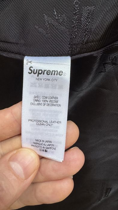 Supreme®/Y’s Leather Jacket