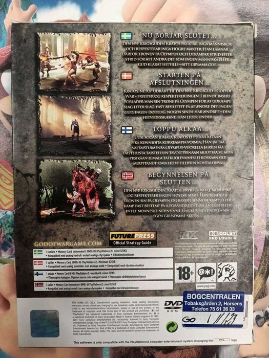 PS2 God of War II Special Edition Games4US Kolumny 6/36