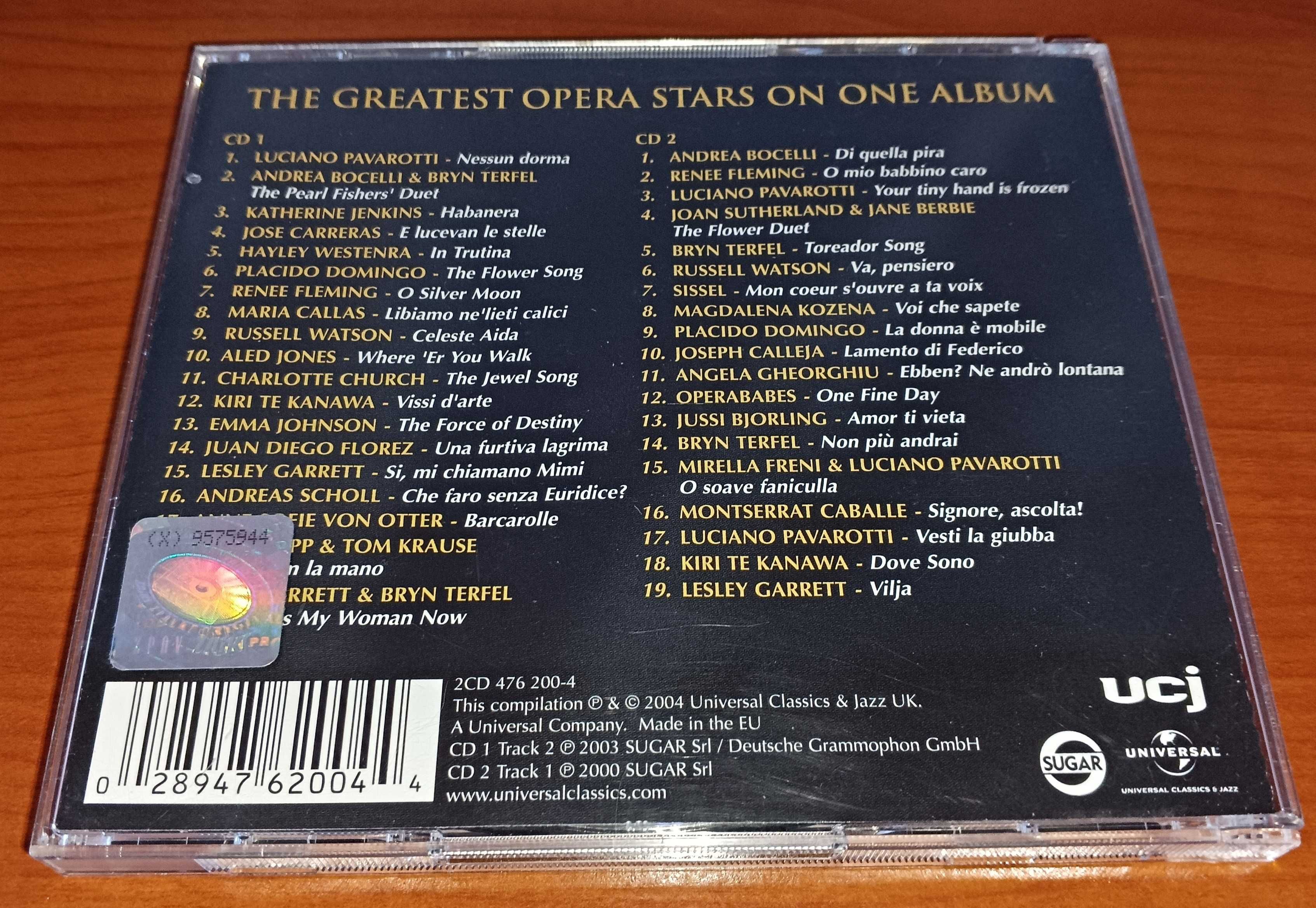 CD The Number One Opera Album 2004 - 2CD