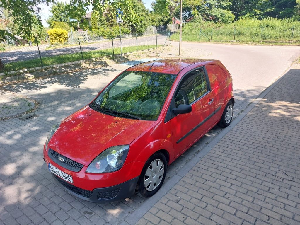 Ford Fiesta Van, 2007r, 1.3benzyna, VAT-1