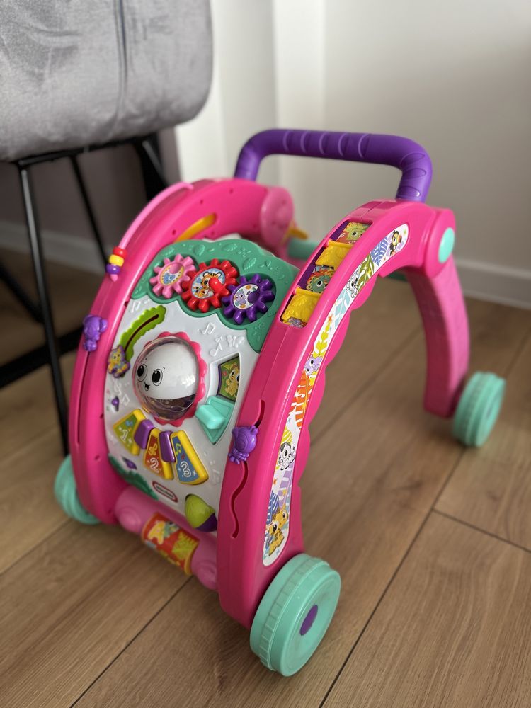 LITTLE TIKES chodzik pchacz stolik ŚWIATŁO I DŹWIĘK