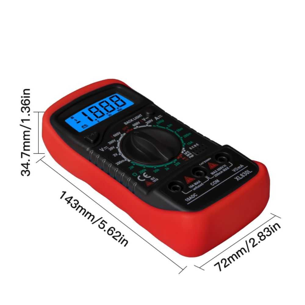 Професійний Цифровий мультиметр Тестер Aneng XL830L