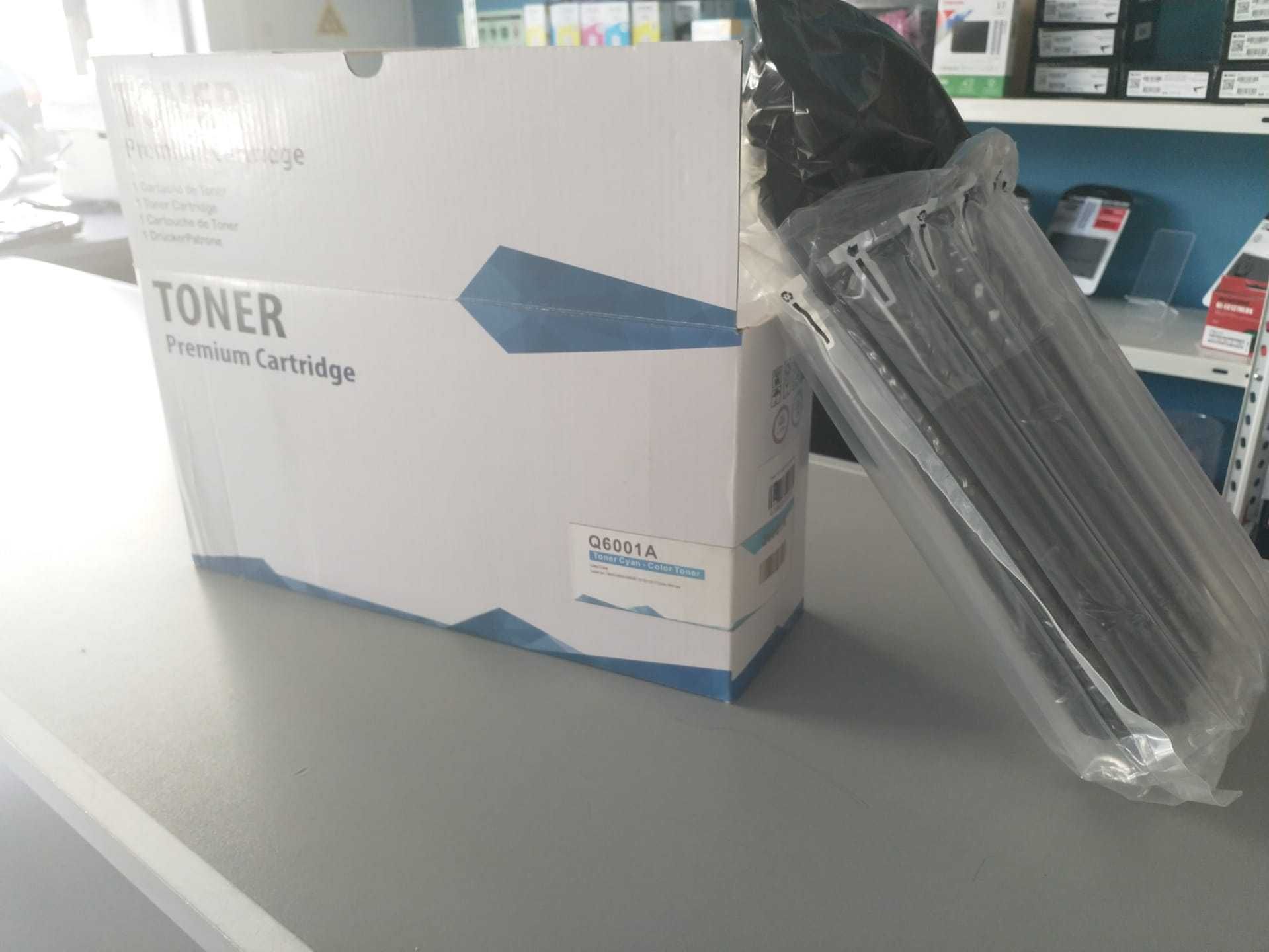 Toner Compativel HP 124A Q6001A Azul Novo