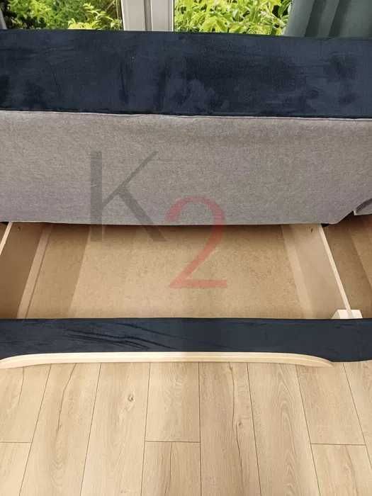 Wersalka WIKI XL Kanapa Łóżko Sofa Pojemnik na Pościel BONELL+ GRATIS