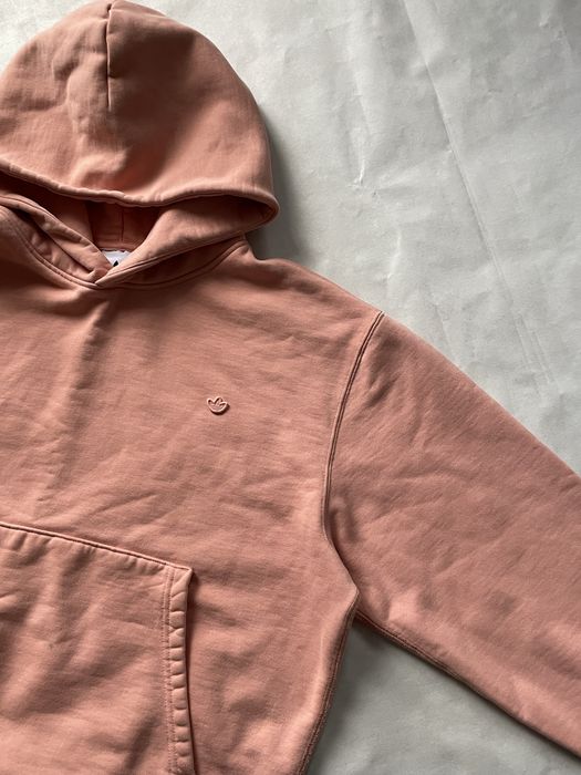 Adidas Adicolor Trefoil Pullover Hoodie Peach худи адидас с капюшоном