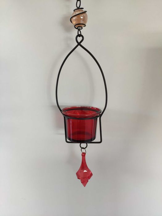 Suporte vela decorativo