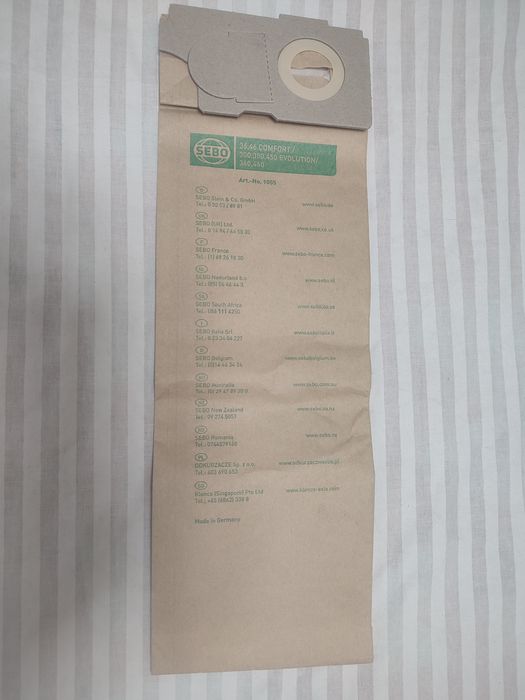 Мішок для пилососа SEBO BS 36