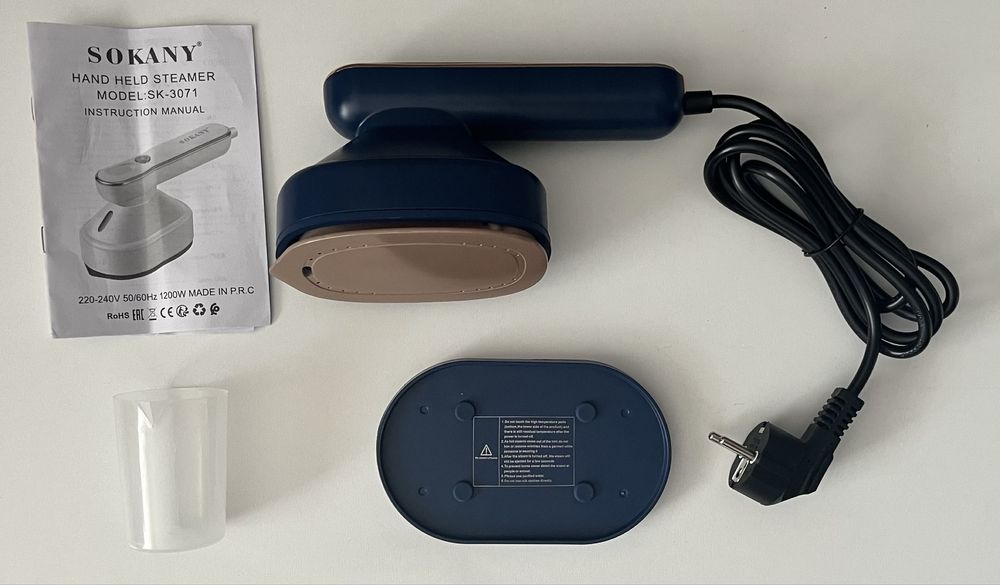 SOKANY SK-3071B żelazko parowe 1200W kompaktowe podróżne