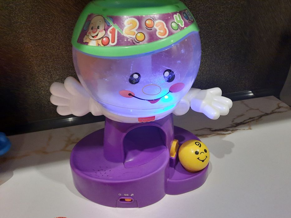 Zestaw zabawek edukacyjnych interaktywnych fisherprice vtech po angiel