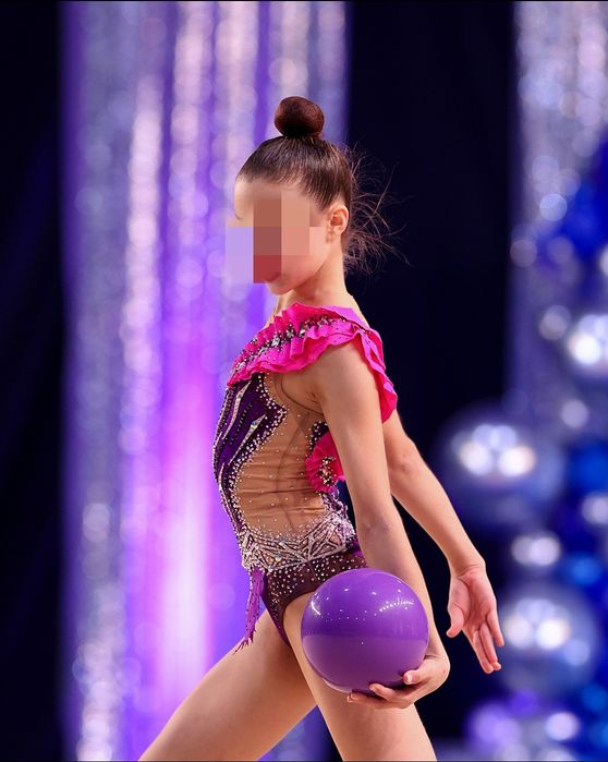 Купальник для художньої гімнастики ,150-160