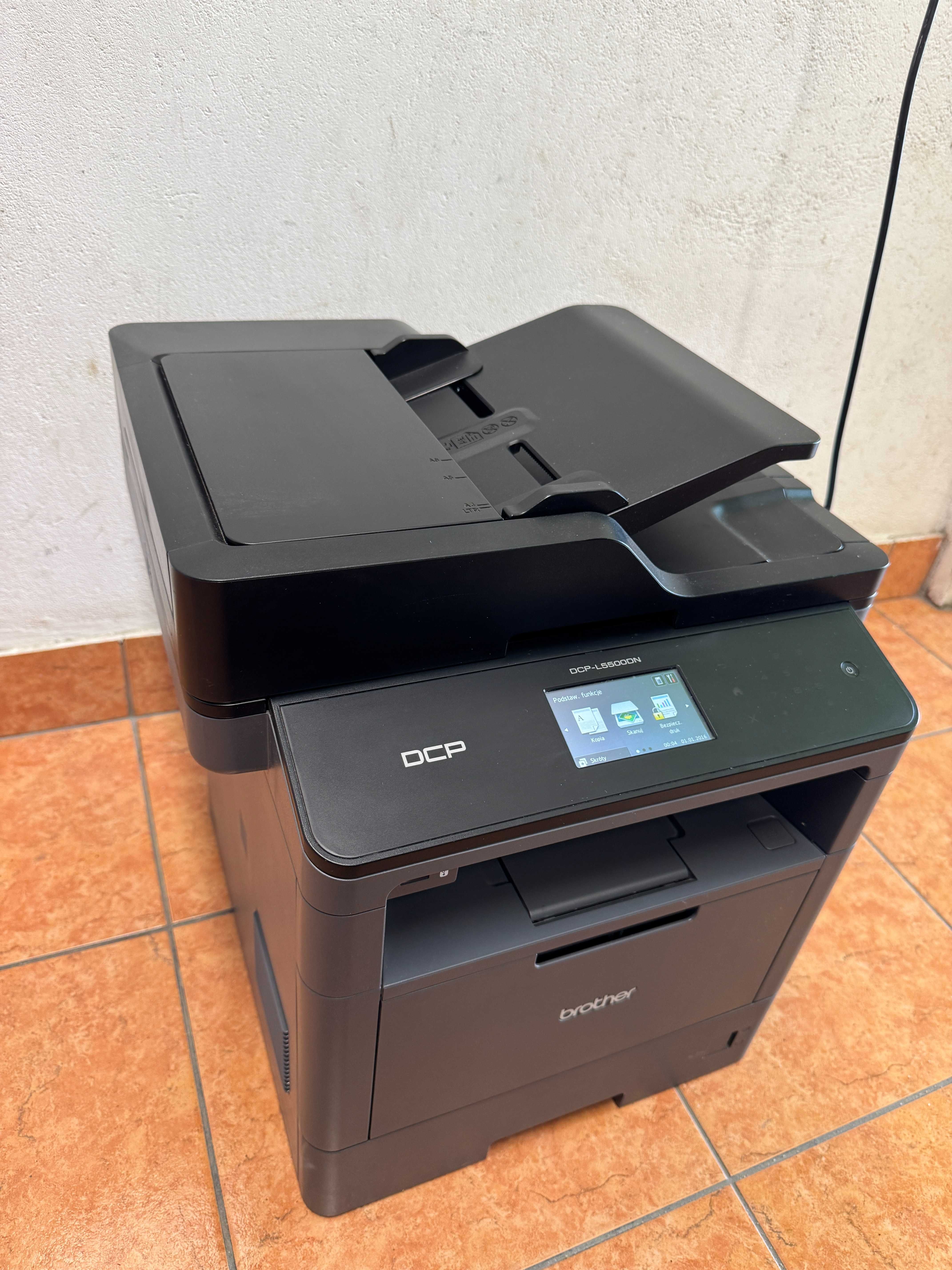 Urządzenie wielofunkcyjne laserowe Brother DCP-L5500DN Jak nowe !