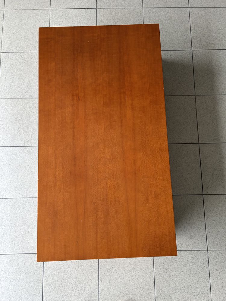 Vendo conjunto mesa + prateleira madeira