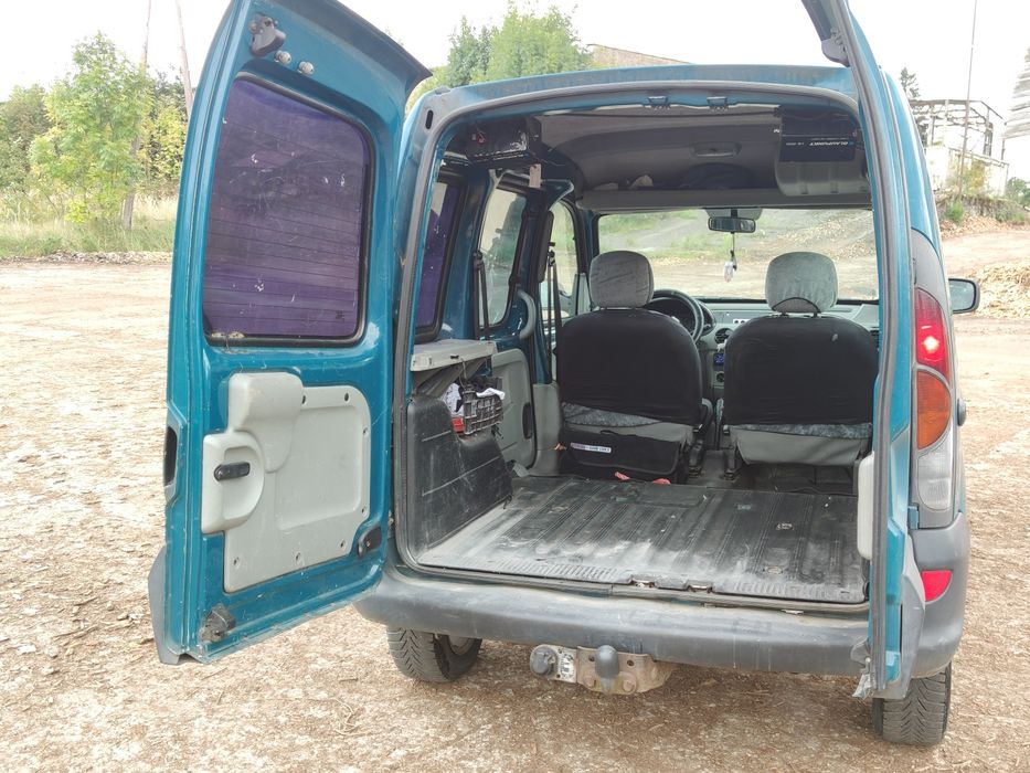 Renault Kangoo I 1.4 benzyna+ LPG. Hak. Alufelgi.