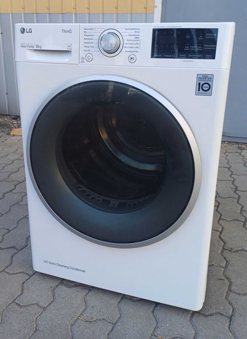 Сушильна машина LG RT8DIH1Q DUAL Inverter Heat Pump LG ThinQ по Wi-Fi