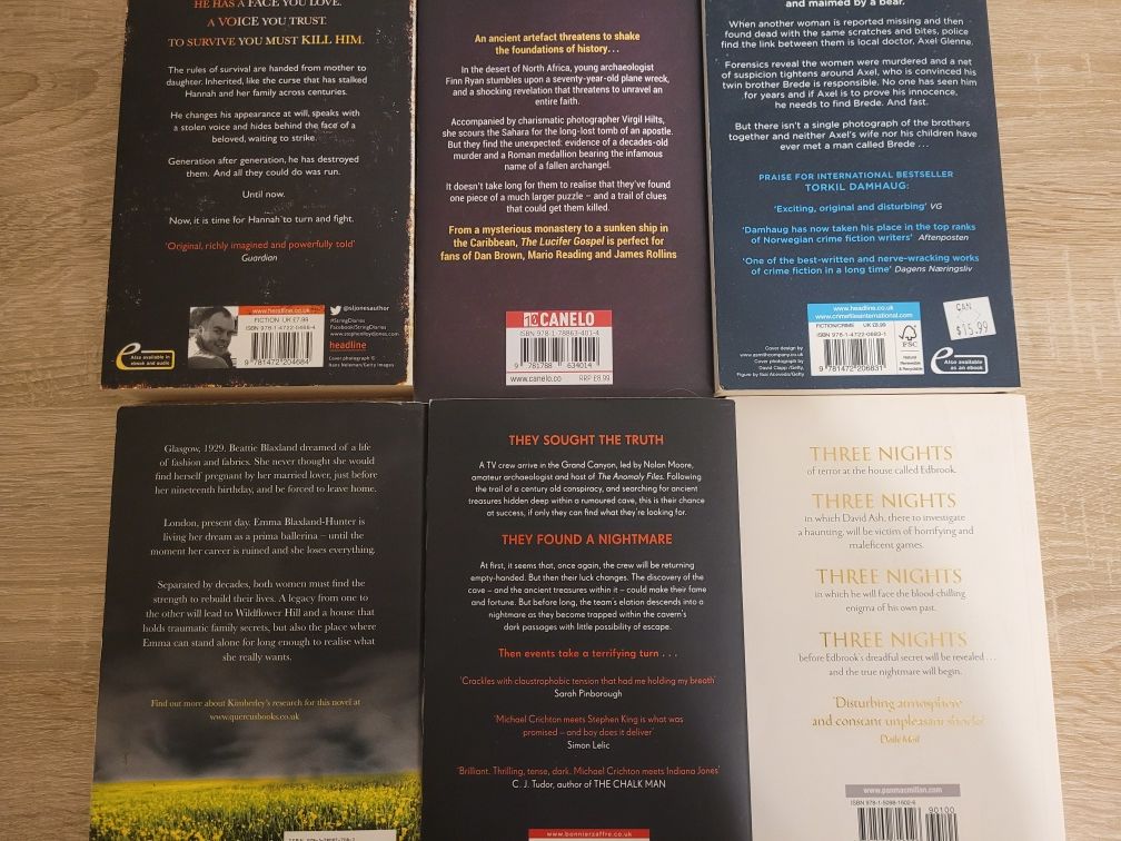 Książki w jezyku angielskim  set of books in English